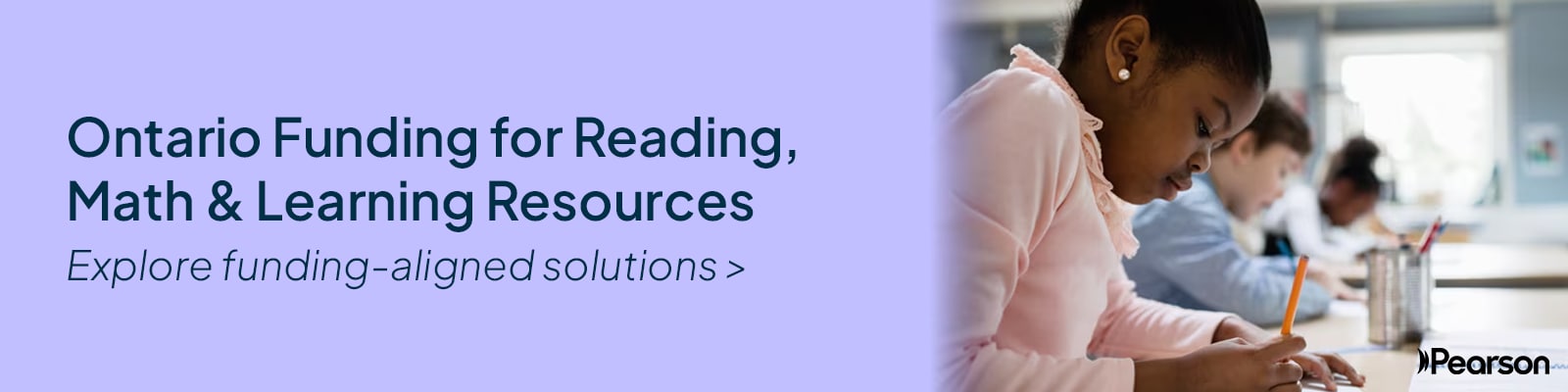 Ontario funding for reading, math, and learning resources