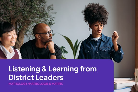 Fall Webinars - Listening and Learning from District Leaders
